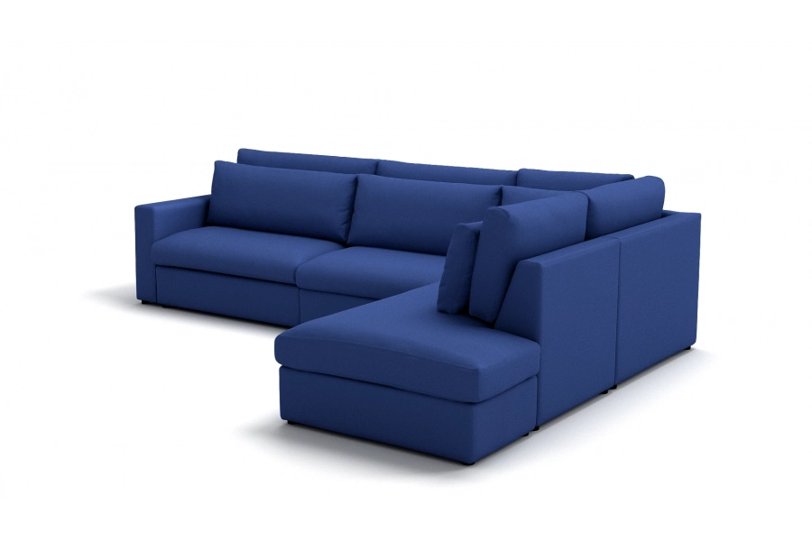 Model Portofino - Portofino sofa 1,5 osobowa + sofa 1,5 osobowa + otomana prawa